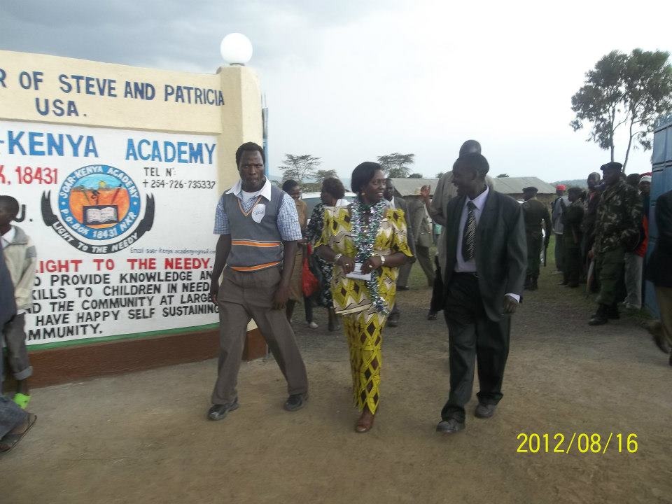 Leaders visiting SOAR Kenya